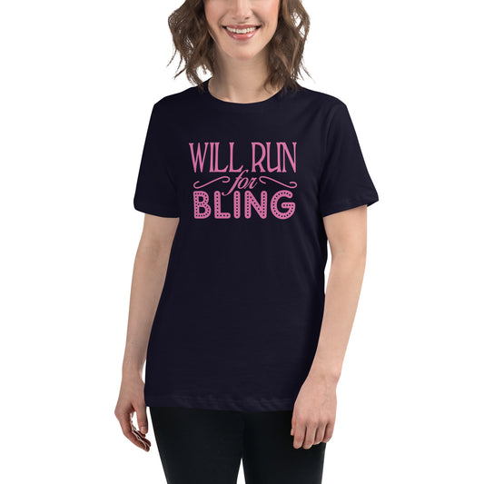 Will Run For Bling! Tee